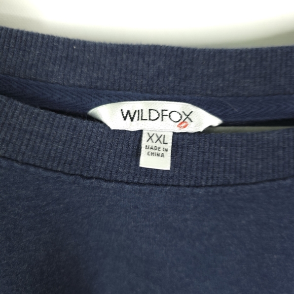 Wildfox Raised Letter Good Vibes Oversize Sweatshirt Sz XXL - Picture 5 of 5